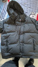 京东京造羽绒服男鸭绒加厚防寒工装面包服短款冬季外套衣服 黑色 L 实拍图