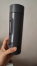 炊大皇 保温杯 316L医用级不锈钢茶水分离商务便携保温杯 黑色 490ml 实拍图