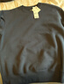 优衣库合作款男装女装宽松卫衣长袖运动衫休闲上衣481040 482310 481040/58深绿色 M 实拍图