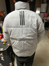 阿迪达斯（adidas）冬季男子通勤防风保暖上衣立领运动70%鸭绒羽绒服 L码 实拍图