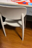 全品屋餐椅凳子塑料椅子办公椅靠背休闲椅书桌椅学习椅化妆椅电脑椅 实拍图