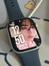 Apple/苹果 Watch Series 10 智能手表GPS款46毫米银色铝金属表壳丹宁色运动型表带S/M MX203CH/B 实拍图