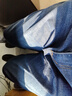 真维斯（Jeanswest）牛仔裤男2025秋冬轻商直筒修身牛仔长裤男蓝色常规40 实拍图