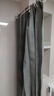 美居客隐形折叠浴帘免打孔防水防霉浴室卫生间隔断帘单帘2.0*2.0m(雅灰) 实拍图