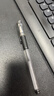 晨光（M&G）文具Q7 拔帽中性笔学生0.5黑笔签字笔商务子弹头考试水笔办公用品 黑色 12支/盒 实拍图