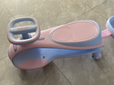 酷骑儿童扭扭车声光款可坐大人静音耐磨万向轮周岁礼物1-8岁樱霞粉 实拍图