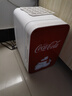 可口可乐（Coca-Cola）车载冰箱8L车家两用迷你小冰箱学生宿舍办公室护肤品冷暖小冰箱 实拍图