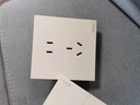 公牛（BULL）开关插座 带USB网线 86型墙面家用 空调电视墙壁面板G39象牙白 【正五孔10A10只装】优先发货 实拍图