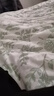 无印良品牛奶绒四件套冬季法兰绒床上四件套加绒被套200*230cm绿光森林 实拍图