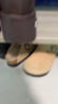 东园物作勃肯鞋男女同款包头拖鞋秋冬情侣2025最新款时尚厚底休闲外穿拖鞋 卡其色【软木厚底+牛反绒】 37 【正码】 实拍图