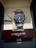 浪琴（LONGINES）瑞士手表 康卡斯潜水系列 机械钢带男表圣诞礼物L37424966 实拍图