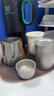 TANXIANZHE探险者户外茶具套装便携式不锈钢钛化杯茶水分离泡茶器一体露营 实拍图
