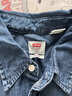 Levi's李维斯男士经典宽松蓝色牛仔衬衫时尚简约美式水洗情侣外套 中蓝色 XL 实拍图