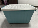 SPACEXPERT塑料收纳箱特大号储物箱学生书箱儿童玩具整理搬家打包周转箱 蓝色 【实测盛水容积60L】单只装 实拍图