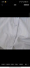 罗蒙（ROMON）纯色商务职业正装男士白衬衫工装外套长袖衬衣男CS108白色3XL 实拍图