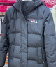 FILA 斐乐官方女子羽绒服冬季保暖时尚中长款保暖运动羽绒服 实拍图