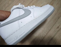 耐克NIKE男空军一号AF1 新年礼物 运动鞋FJ4146-100白灰42.5 实拍图