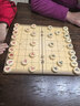 得力中国象棋套折叠棋盘朋友聚会儿童益智娱乐入门套装标准原木色棋子 实拍图
