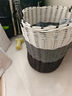 维简脏衣篓大容量可折叠 仿藤收纳筐收纳篮玩具脏衣服收纳框 实拍图