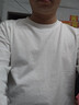 班尼路（Baleno）长袖t恤男春秋季基础款纯色圆领男士打底衫宽松纯棉上衣男女同款 实拍图