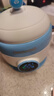 大宇宝宝保温碗充电儿童婴儿防摔不锈钢免注水智能恒温碗辅食碗 【蓝】续航19H丨可拆卸双重消毒 实拍图