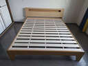 图柔【顺丰闪发】床实木床现代简约双人床主卧大床单人床出租床 单床【促销款】 1.8*2米 框架结构 实拍图
