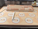 AKKO 馒头乐园&猫猫鼠标【键鼠套装】可爱键帽机械108键三模电脑笔记本游戏电竞专用键盘  实拍图