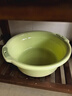 本迪大号加深洗脸盆38cm单个装学生宿舍洗衣加厚塑料盆泡脚盆颜色随机 实拍图
