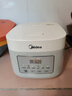 美的（Midea）电饭煲 3L家用电饭锅 316L不锈钢内胆无涂层煮饭锅 2-3人多功能0涂层煲汤煮粥锅米饭锅MB-RE387S 实拍图