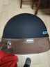 四万公里新国标3C认证电动车头盔夏季男女半盔防晒镜片四季通用电瓶摩托车安全帽SWY6748 实拍图