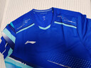李宁（LI-NING）乒乓球服短袖国家队同款专业大赛服比赛训练运动服套装男女鲜蓝色 晒单实拍图