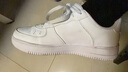 特步（XTEP）【国潮】女鞋板鞋空军一号夏季鞋子休闲鞋情侣运动鞋小白鞋 新白色【男款】 41 实拍图
