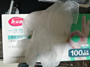 美丽雅一次性手套100只 大号PVC家务厨房烘焙洗碗清洁加厚橡胶手套 实拍图