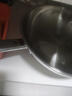 WMF福腾宝无涂层不锈钢炒锅304不锈钢平底电磁炉明火通用金刚30cm 实拍图