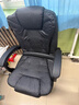 零梦 老板椅办公椅电脑椅座椅大班椅家用可躺升降转椅按摩搁脚午休 黑色乳胶款可躺按摩【推荐】 钢制脚 实拍图