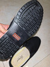 3515老北京布鞋男工作鞋软底休闲鞋透气一脚蹬传统布鞋 黑色  40 实拍图