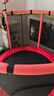 曼迪卡威蹦蹦床室内家用儿童1-3-10岁宝宝砰砰跳跳床小孩蹭蹭床玩具礼物 1.4米 扶手单杠款红承重700斤 加厚护网/吸盘静音防滑腿 实拍图