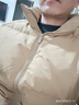 马登工装美式休闲90白鸭绒羽绒服男户外防风外套冬季男士保暖面包服 卡其色 【男士羽绒服/冬季外套男/羽绒服最新款2025】 L 实拍图