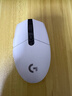 罗技（G）G304 LIGHTSPEED无线鼠标 游戏鼠标 轻质便携 绝地求生FPS鼠标英雄联盟LOL吃鸡 生日礼物 白色 实拍图