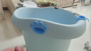 世纪宝贝（babyhood）Baby熊浴桶 儿童泡澡桶 婴儿游泳桶 加大加厚宝宝浴盆 310蓝 实拍图