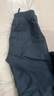 雪中飞鹅绒羽绒裤男士加厚款冬季保暖贴片直筒防风户外休闲长裤175 实拍图