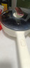 牧利派电炒锅炒菜电煮锅电火锅多功能家用电热锅多用途锅不粘锅一锅多用蒸煮煎炒一体锅小家电料理锅插电 米白色-电炒锅不粘锅 带木铲【配加长电线】 特厚款3.5升 机械款-无蒸笼 1-3人 实拍图