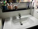 陶瓷一体盆洗手盆单盆洗脸盆台面台中盆单独洗漱盆半嵌入式洗面盆 80*47单盆套餐 实拍图