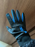 【京东物流】手套男士冬季加绒骑行电动车防滑触屏开车保暖手套女 【掌心防滑 可触屏】男士蓝色 均码 1双 掌围女17-21男18-23cm 实拍图