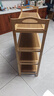 WAWJ鞋架子简易门口放室内家用宿舍竹收纳小窄入新款实木鞋柜多层置物 4层60长【加固加厚】图二【亏本冲量】 实拍图