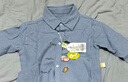 嘟嘟家儿童秋装衬衫宝宝卡通衬衣小童童装男童洋气上衣婴儿秋款女童衣服 蓝色 100 实拍图