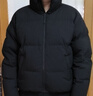杰克·琼斯（JACK&JONES）男装秋冬季羽绒服男士短款保暖加厚宽松无帽蓄热鸭绒外套 E43纯黑色 第一批 3XL （195） 实拍图