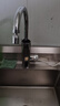 奥克斯（AUX）电热水龙头热水器加热水龙头快速热水变频恒温厨房下进水 【大屏数显】电镀银+漏保插头+万向喷头 实拍图