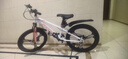 凤凰山地自行车男女变速山地车碟刹青少年儿童自行车学生单车 星际 粉白【变速+三刀轮】 22寸【适合130-170cm】 实拍图