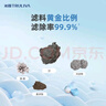 沁园（TRULIVA）净水壶家用 3.5L大容量 滤芯寿命显示 四重精滤厨房滤水壶  象牙白 【滤芯一盒3根】GS-P3111/O3115 实拍图